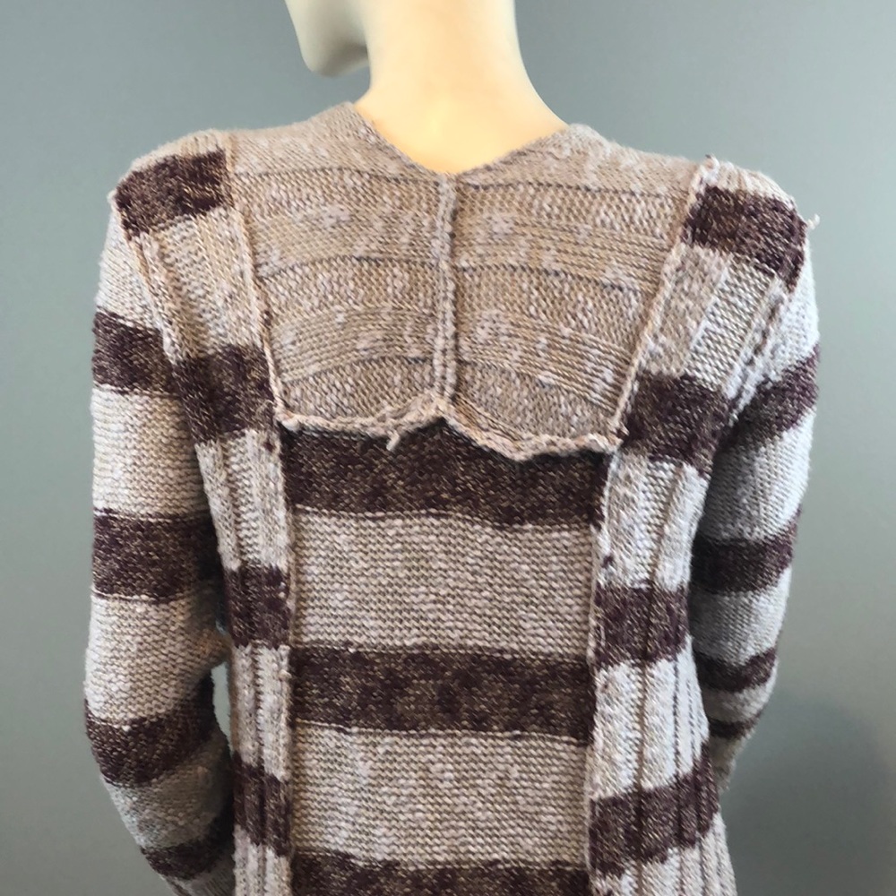 Free People Gray & Red Sweater offers welcome - Picture 6 of 8